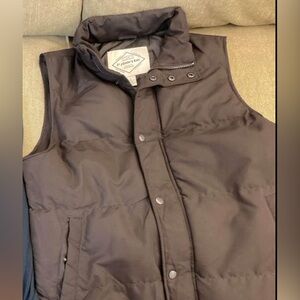 St. John's Bay Chocolate Puffer Vest